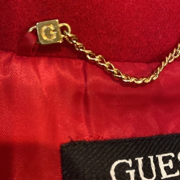 GEUSS red coat size large - Picture 4 of 9